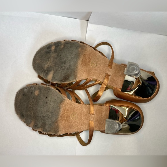 *SOLD ELSEWHERE* GFranco Latin "Sunset" dance shoes - Picture 7 of 8